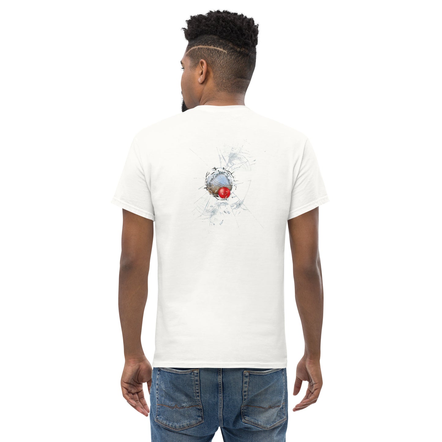 Rosé Petanque T-shirt classique homme