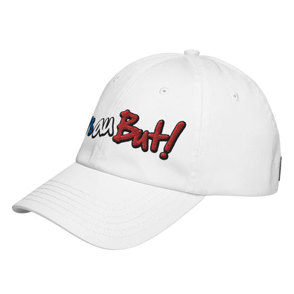 Casquette de baseball blanche avec broderie.