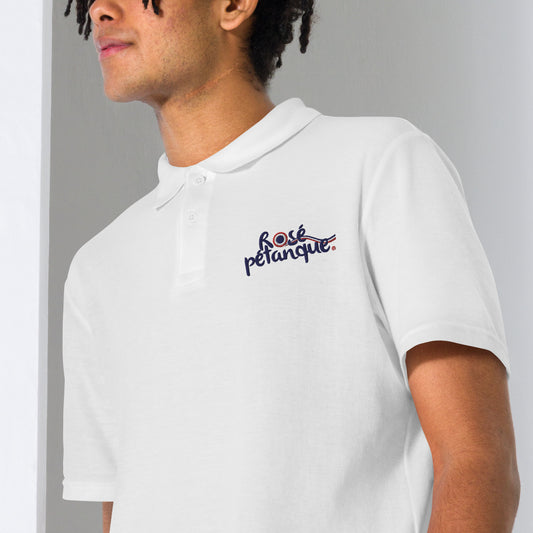 Polo unisexe homme et femme de Rose Pétanque.